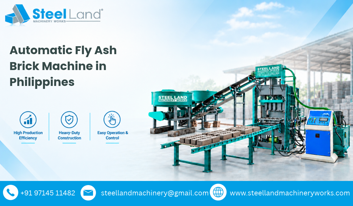 Automatic Fly Ash Brick Machine in Philippines
