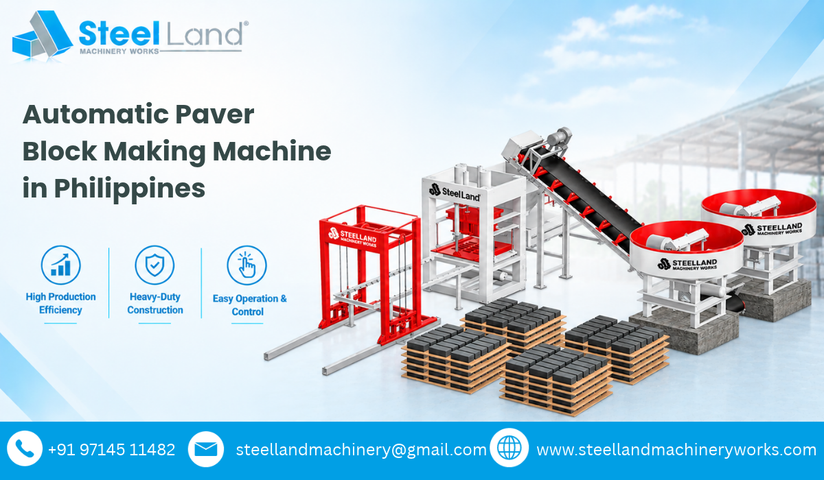 Automatic Paver Block Making Machine in Philippines