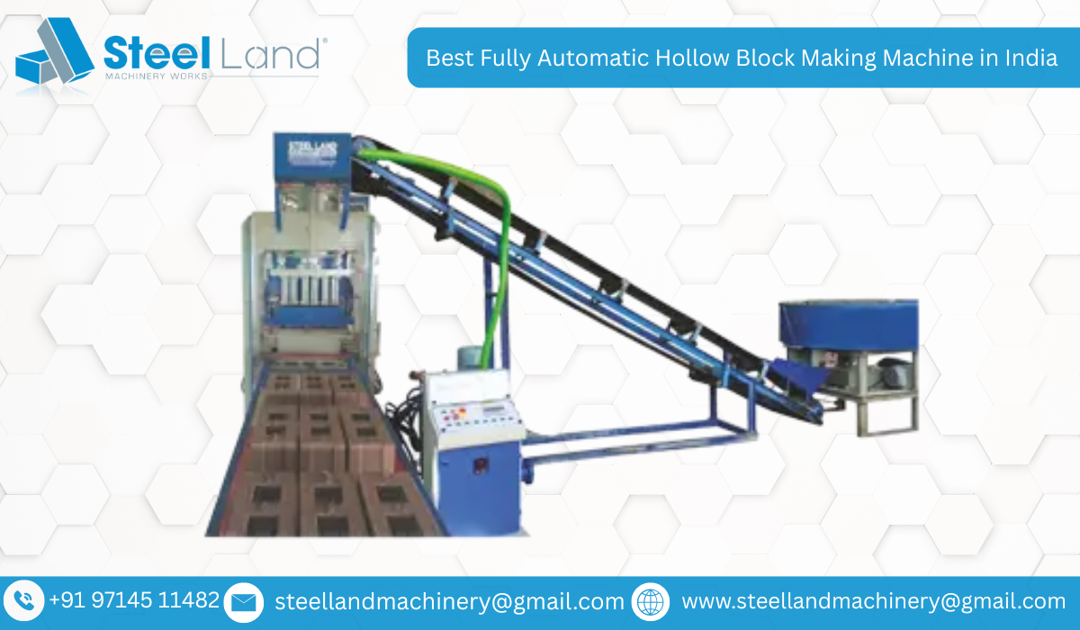 Best Fully Automatic Hollow Block Making Machine in India