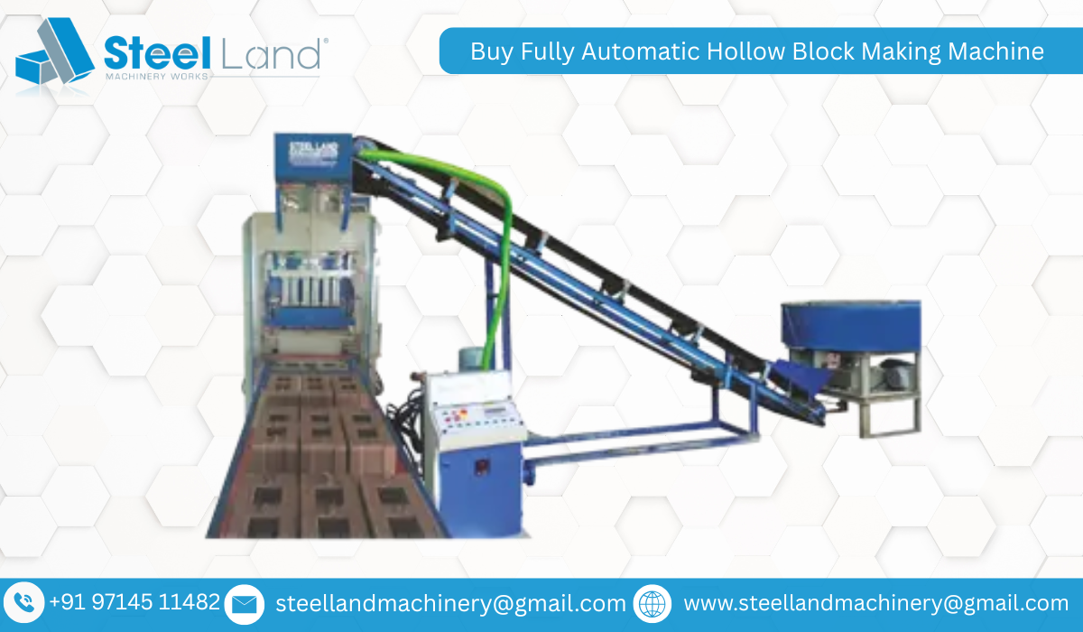 Buy Fully Automatic Hollow Block Making Machine