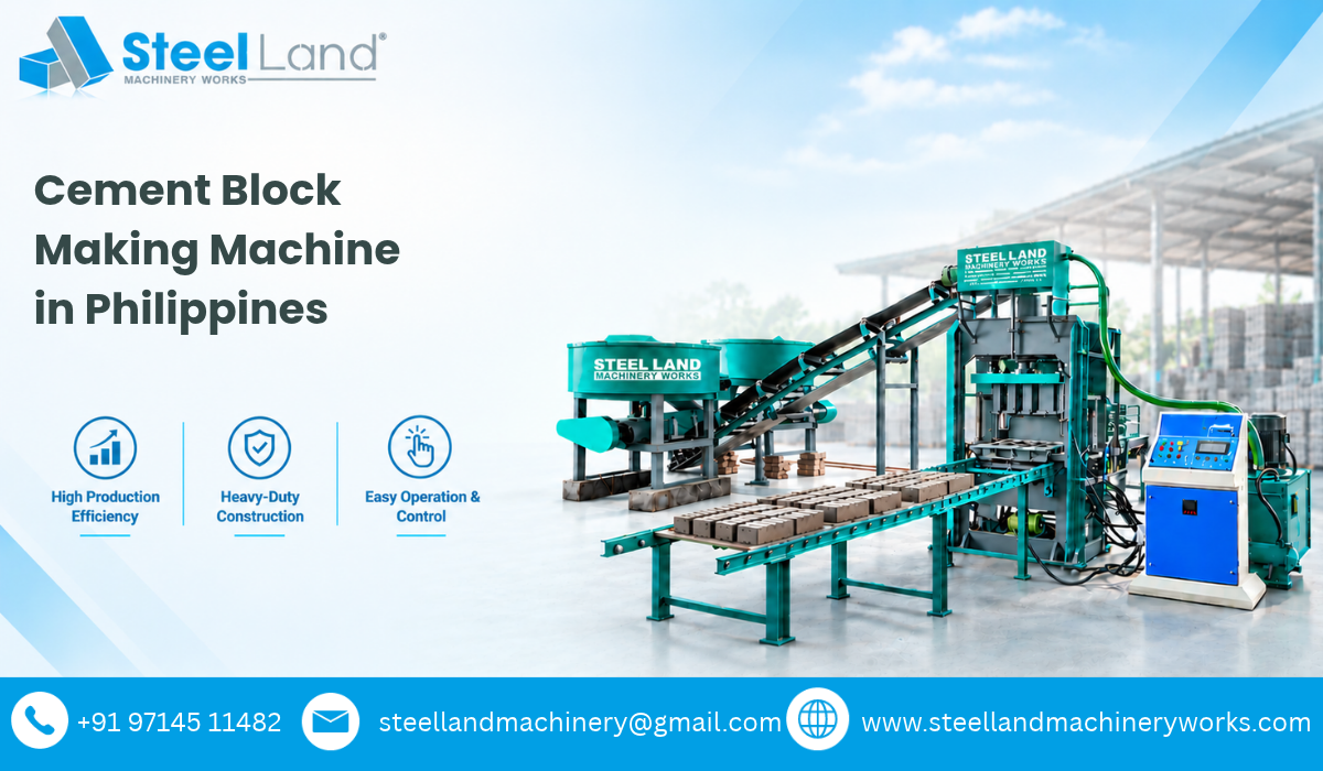Cement Block Making Machine in Philippines