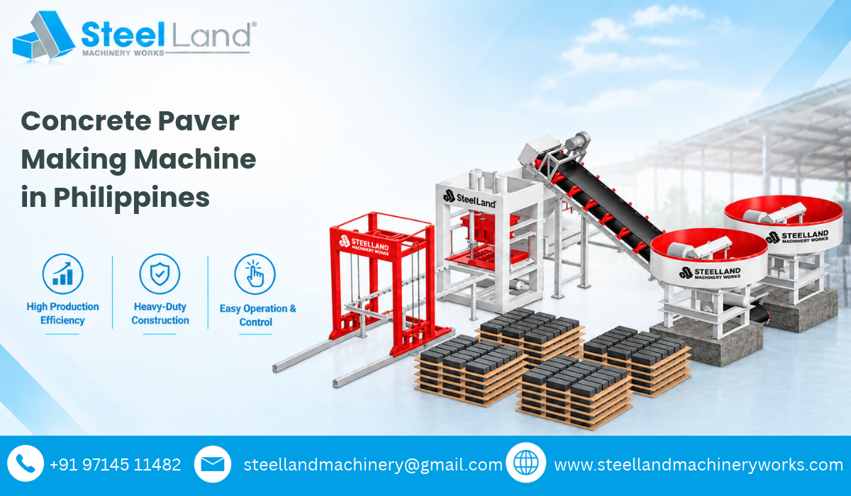 Concrete Paver Making Machine in Philippines