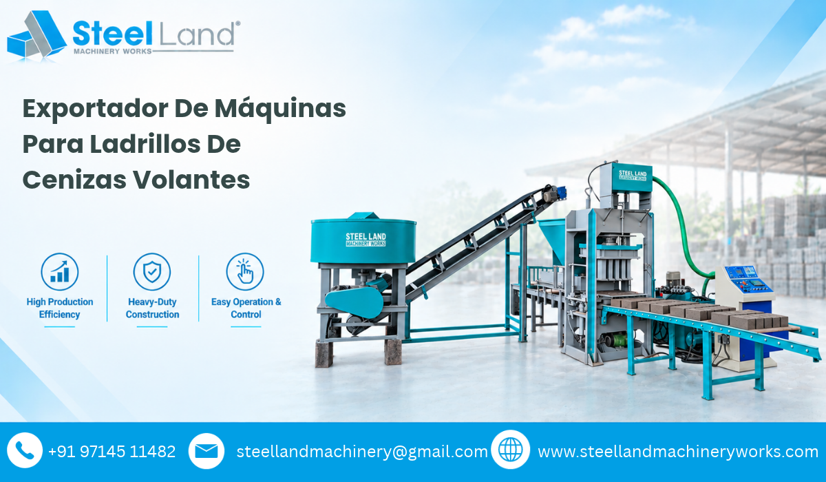 Exportador de Máquinas para Ladrillos de Cenizas Volantes