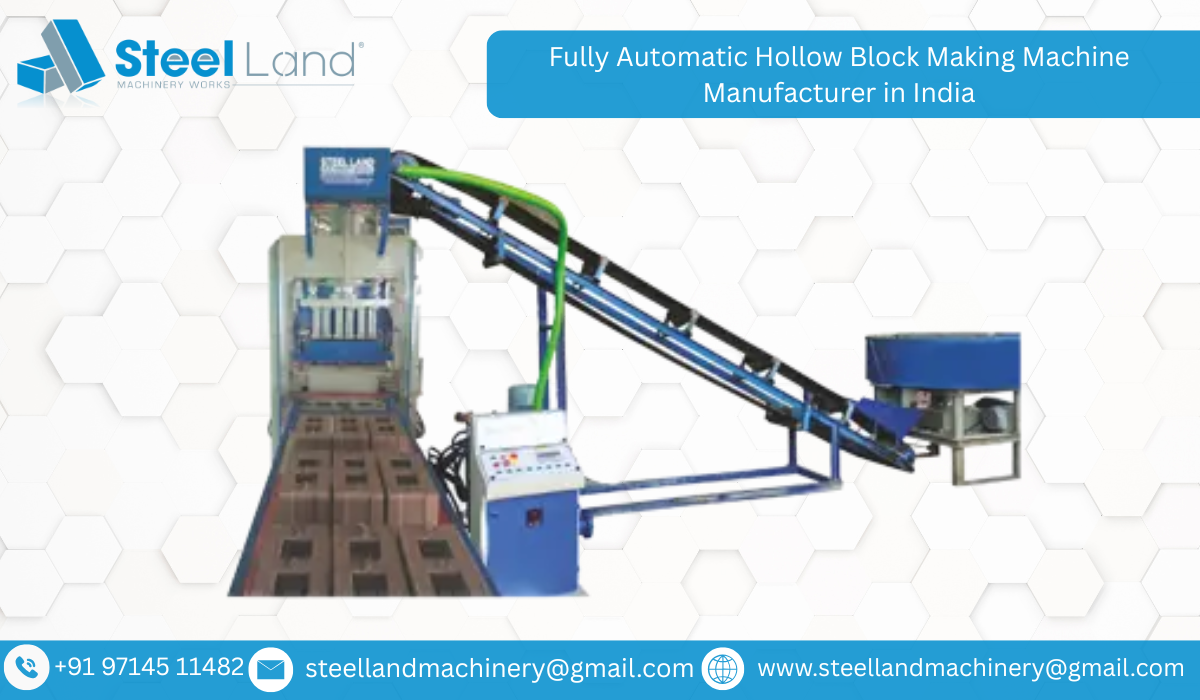 Fully Automatic Hollow Block Making Machine Manufacturer in India