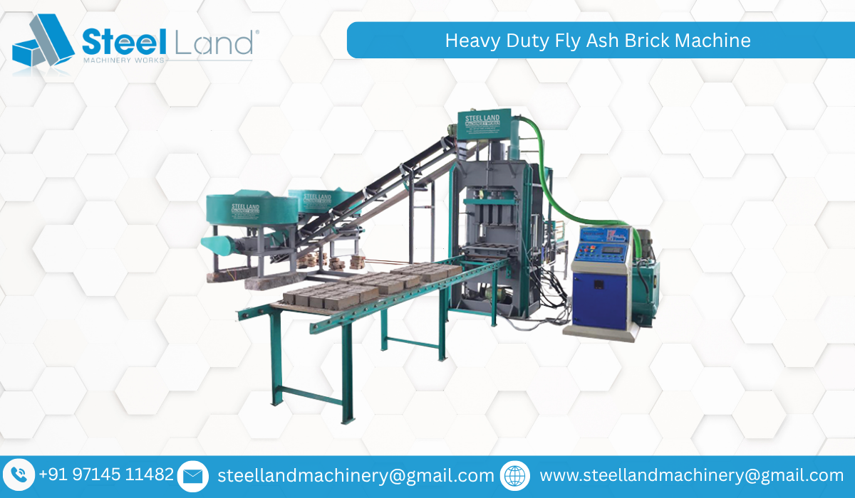 Heavy Duty Fly Ash Brick Machine
