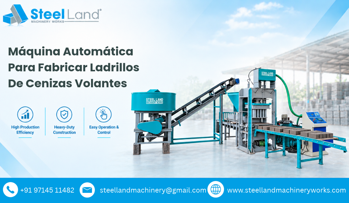 Máquina Automática Para Fabricar Ladrillos de Cenizas Volantes