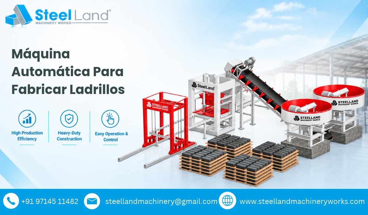 Máquina Automática Para Fabricar Ladrillos
