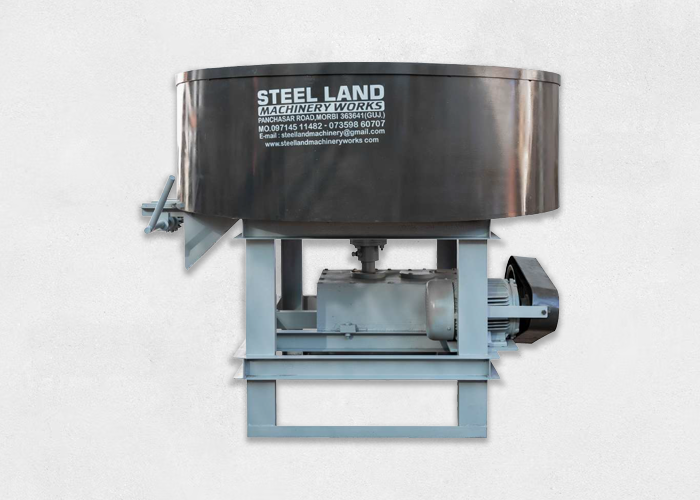 Pan Mixer For Mixing of Raw Materials SLMW N016