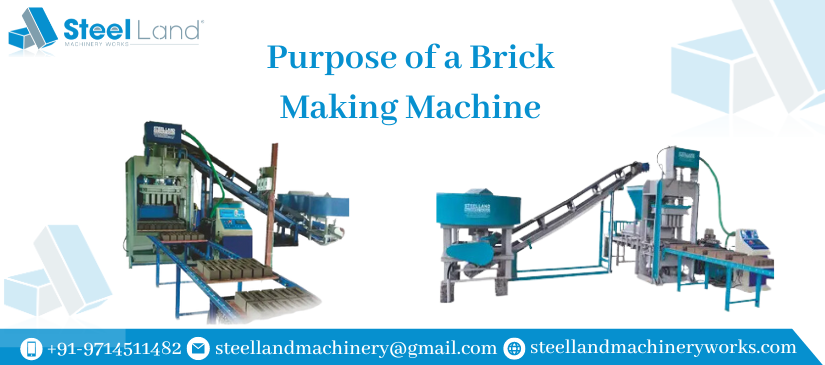 Purpose of a Brick Making Machine