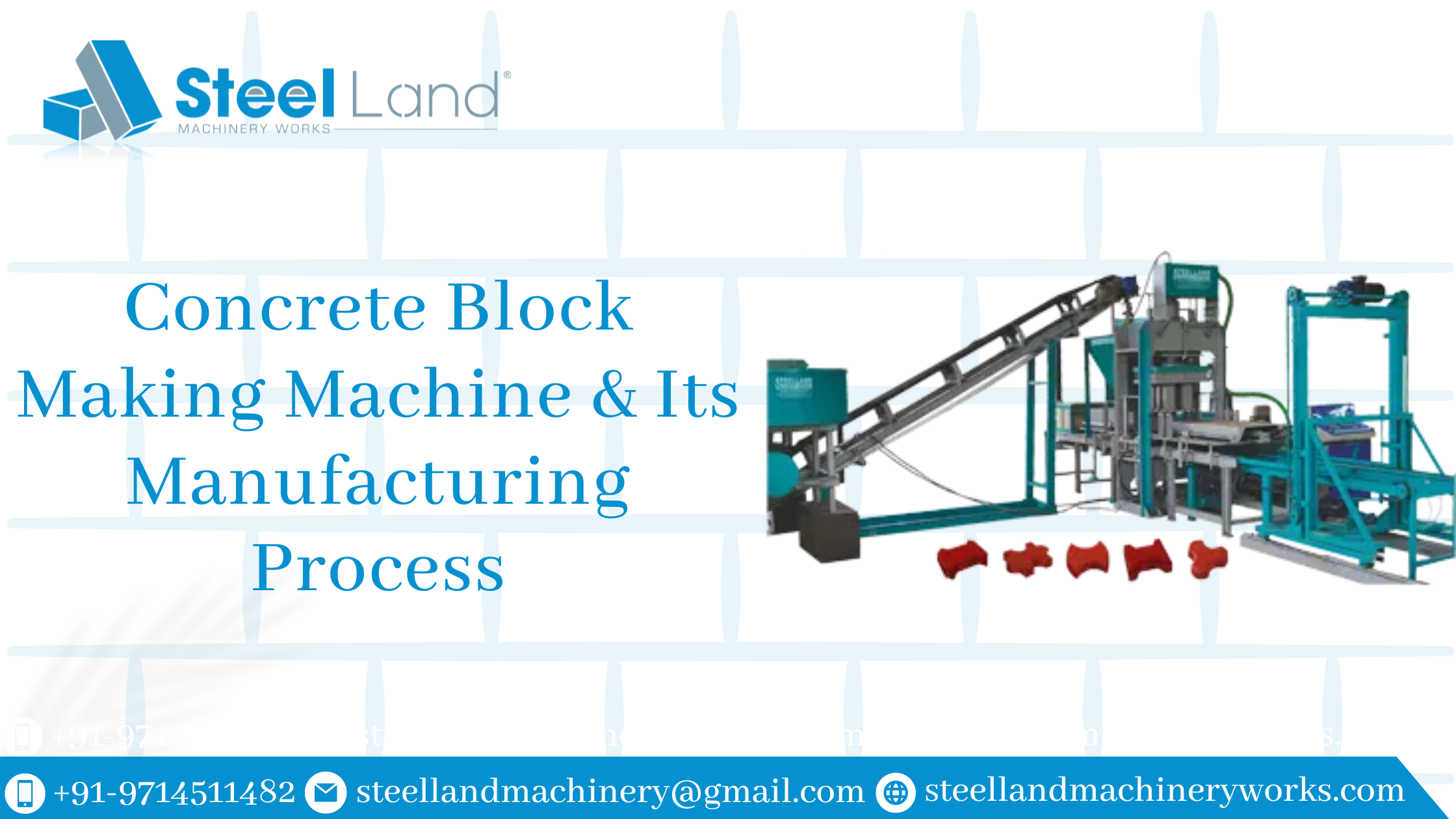 Concrete Block Making Machine and Its Manufacturing Process