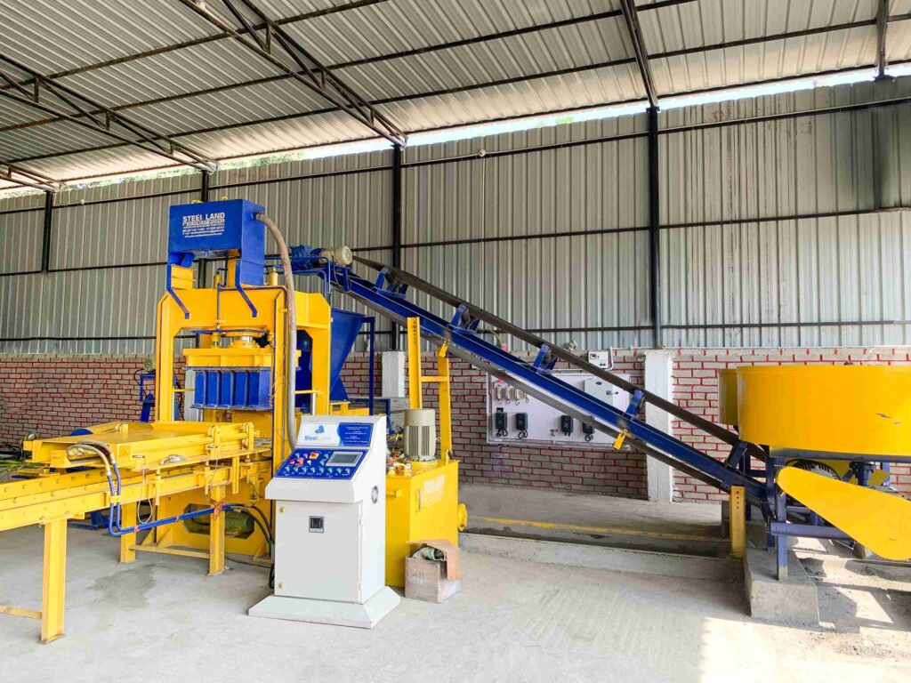 Automatic block-making machines