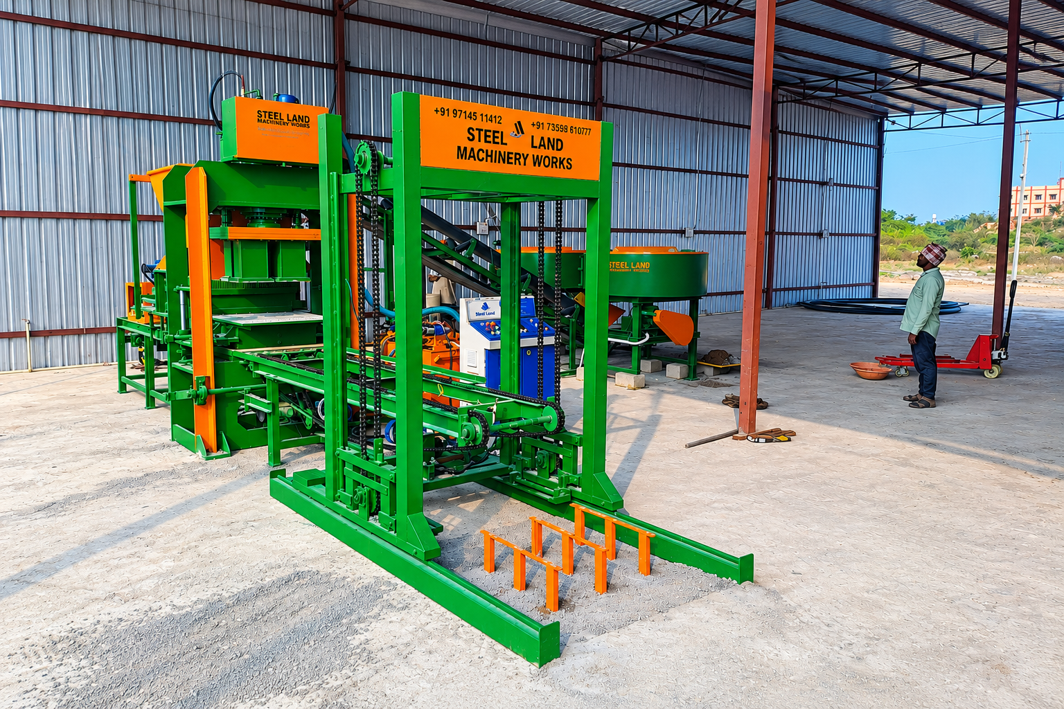 Paver Block Making plant