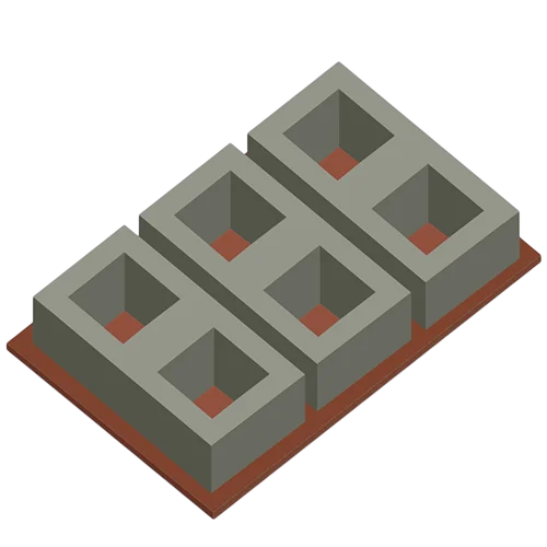 Hollow Block 300x200x150 MM