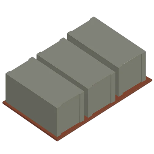 Solid Block 400x200x200 MM